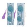 2 Sets Diamond Painting Kit 5D Students DIY Bookmark Dandelion