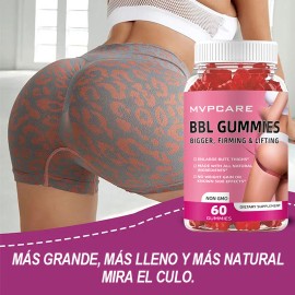 Mvpcare Bbl Gomitas Frenogreco Aguaje Crece Nalgas Pompis Comprobado Sin Sabor Original De Ee.uu.                                                     