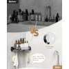 JOTPE Suction Cup Shower Shelf, 5 Pack Powerful Suction Cup