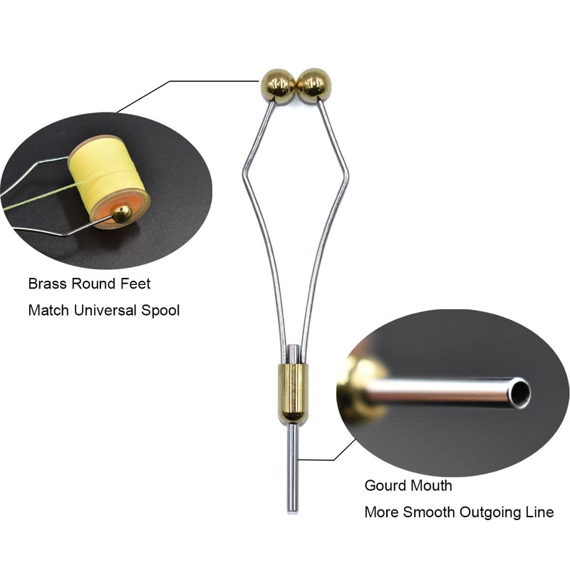 megrez sport Bobbin Holder for Fly Fishing Flies and Fly