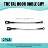 DACIRTY 2 PCS Tailgate Cable, Liftgate Support Straps Pull Cord,
