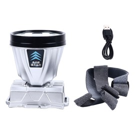 Super Bright Headlamp High Power Rechargeable Zooming Sensing Headlamp Flashlight