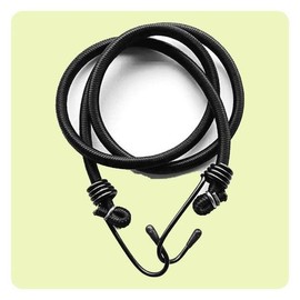 Twin Commerce Moving Bicycle Delivery Hanging Type High-Elasticity Rope Fixing Strap Luggage Strap / 트윈커머스 이사 자전거 배달 걸이형 고탄력 로프 고정끈 짐끈