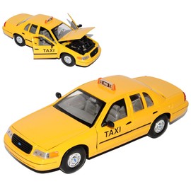 Welly Ford Crown Victoria Taxi New York Gelb 1/24 Modellauto Modell Auto