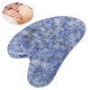 Multifunction Gua Sha Board Heart Shaped Smoothing Surfaces Facial Body