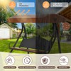 2025 Porch Swing Canopy Replacement top Outdoor Patio Swing Canopy