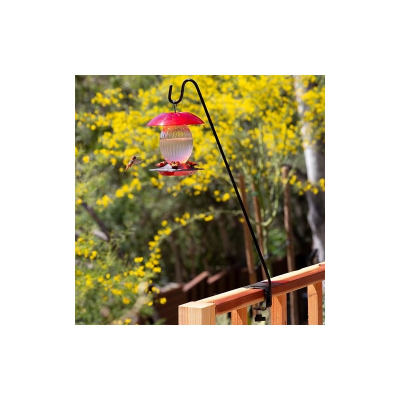 More Birds 13 inch Clamp-On Deck Steel Hook for Bird