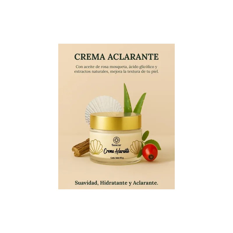 Crema Aclarante Sancar 60 G.