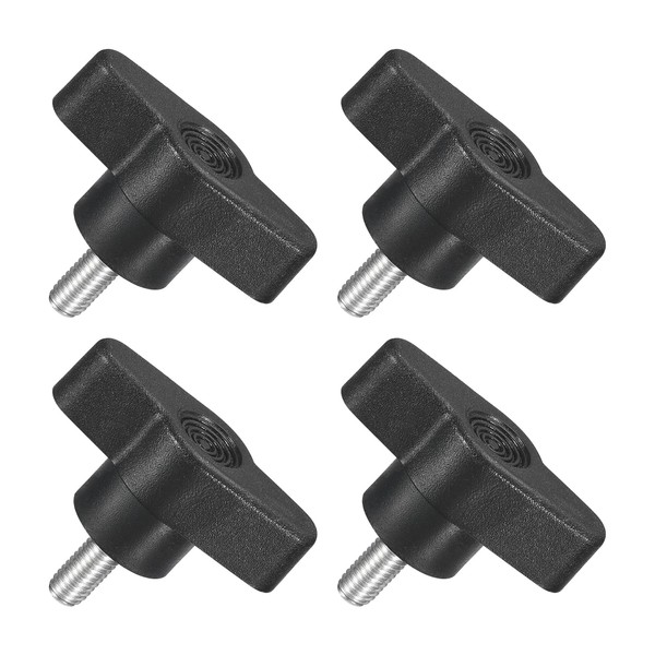 QUARKZMAN Pack of 4 T-wing Screws with Handles Thumb Screws,
