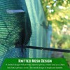 Farm Plastic Supply - Green Shade Sail Hemmed and with