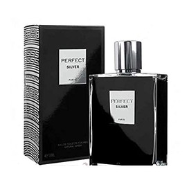PERFECT SILVER BY GEPARLYS FOR MEN 3.4 OZ / 100 ML EAU DE TOILETTE SPRAY