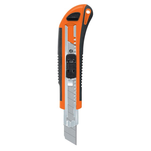 TRUPER CUT-6X 18 mm Snap-Off Knife, w/ Grip and Steel