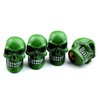 Bashineng Cars Tires Valve Stem Caps Cover Dustproof Cool Skull