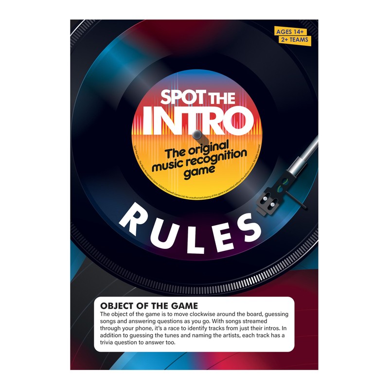 Cheatwell Games Spot the Intro - Music Recognition Quiz Game