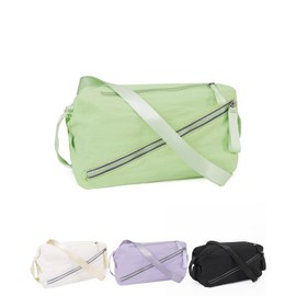 BAPHITY Small Gym Bag for Women Men,Cute Lightweight Duffle Crossbody Weekender Bags,Mini Waterproof Sport Sling Workout 3 in 1 Bags,Suitable for Gym Work Swimming Yoga Fitness Travel - Green (8L)