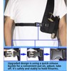 HOGIKUO Universal Shoulder Holster，Chest Holster,Concealed Shoulder Holster for Men,Fits 1911,M&P