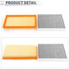RATCHROLL Engine Cabin Air Filter Combo Set Filter Kit Air