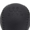 Cakievro 6 Speed Leather Gear Shift Knob for Ni-ssan for