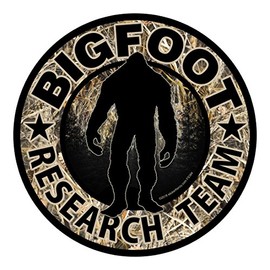 Bigfoot Research Team Grass CAMO Sticker - 3 Inches