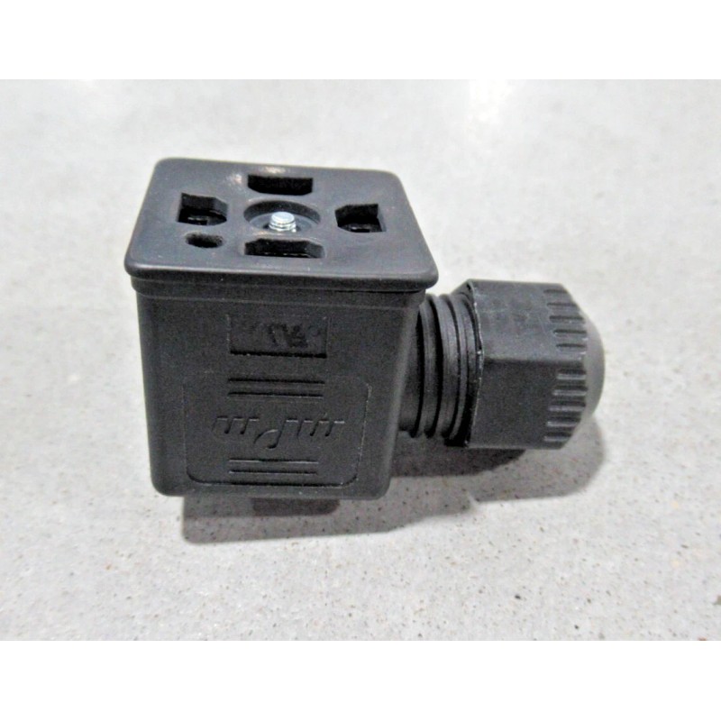 mPm Valve and Solenoid Connector TW1 B-12 180 Fischer IP67