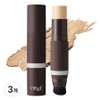 OBge Natural Cover Men's Foundation 13g, No. 2 Beige, 3 pcs / OBge 내추럴 커버 남성 파운데이션 13g, 2호 베이지, 3개