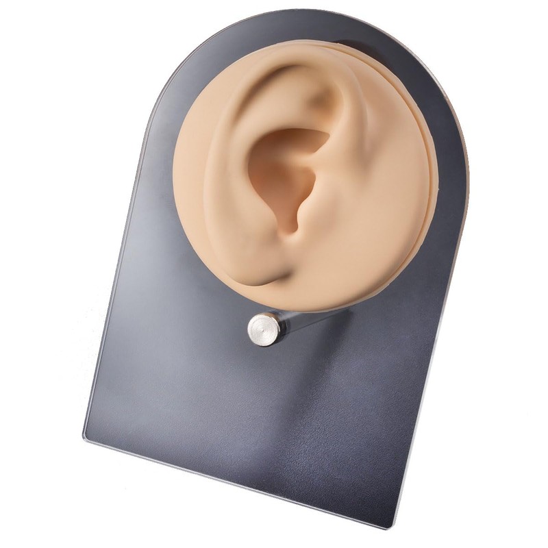Vogem Piercing Practice Model Fake Ear Shape for Jewelry Display