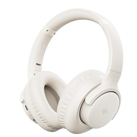 Bluetooth Headphones Over Ear Hi-Res Audio, 65 Hours Playtime Wireless Headphones with Microphonefor iOS/PC/Android,  Foldable Lightweight Headset with Deep Bass,HiFi Stereo Sound for Travel Work Cellphone,Mother‘s Day Gift Electronic Earbud White - Colo