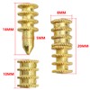 Table Pin FMHXG 12 Sets Gold Metal Table Pins Dowels,