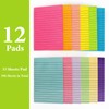 12 Pads Lined Sticky Notes 4x6 Sticky Notes with Lines