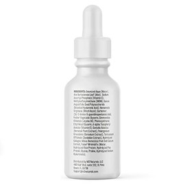 Premium Vitamin C Serum for Face, Anti-Aging Topical Facial Serum with Hyaluronic Acid + Vitamin E, 1 fl oz.
