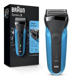 Braun Series - Afeitadora elctrica para hombre (recargable, hmeda y seca), color azul, Mquina de afeitar 310S, Azul                                   