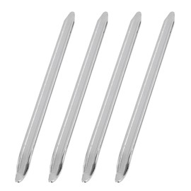 Riybyds 4 Stück Set Reifenmontierhebel aus Manganstahl, 30cm Länge, Montiereisen für Motorrad, Fahrrad und Auto, Robustes Reifenwechsel Werkzeug, Universell Einsetzbar für Notfallreparaturen