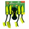 Pine-Sol Scrub Brush Set - Long Handle Cleaning Brushes with