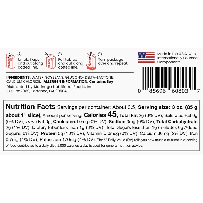 Mori-Nu Silken Tofu Soft, Velvety Smooth and Creamy, Low Fat,