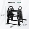 RV Extension Cord Storage Reel, Mountable Metal Reel Frame Holds