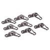 TIOMIOSEA M6 Ceiling Hook Heavy Duty Stainless Steel Carabiner and