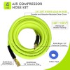 Fypower Air Compressor Hose 3/8 Inch x 50 Feet Hybrid