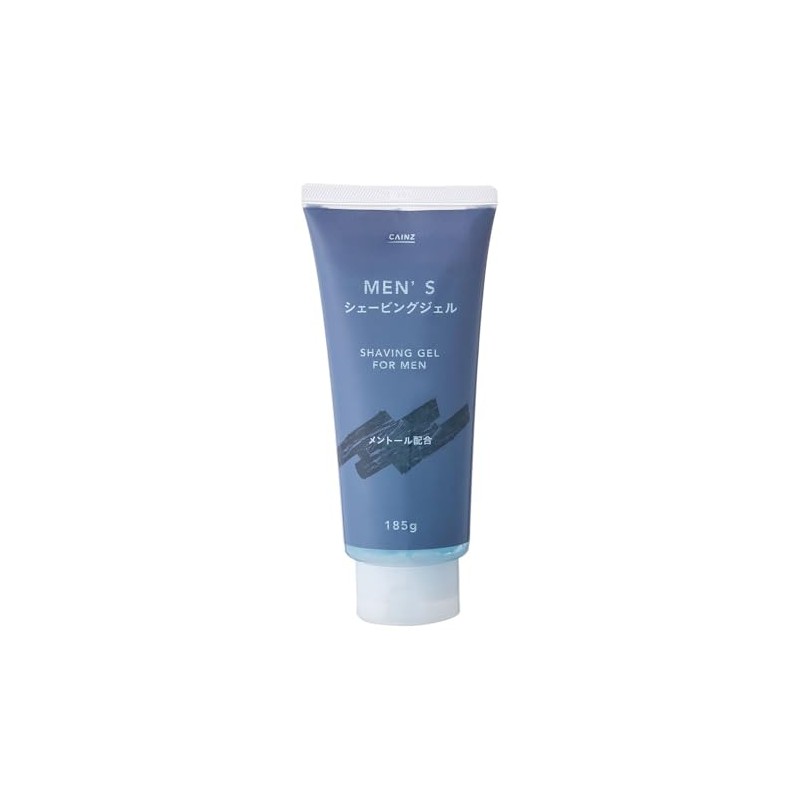 Cainz Men's Shaving Fel, 6.5 oz (185 g), Menthol, Shaving,