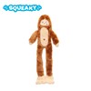 BARK Hairy Henderson Sasquatch Plush Dog Toy, Brown, Bigfoot Design