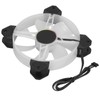 6pcs Computer Case Fan 120mm Ultra Quiet Adjustable Color RGB
