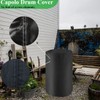 55 Gallon Drum Cover Water Storage Barrel Cover Waterproof Outdoor