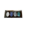 L.A. Colors Glitter Eyeshadow Palette Mysterious, 1 Count