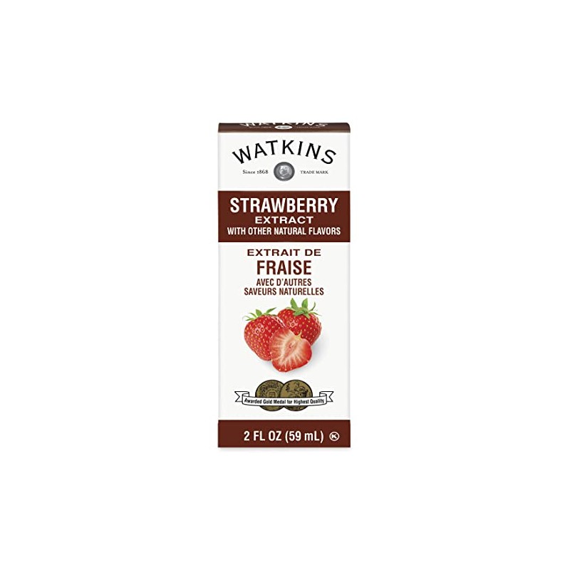 Watkins Strawberry Extract, 2 Fl. Oz., 1-Pack