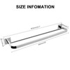 NearMoon Double Bath Towel Bar, Bathroom Accessories- Thicken Stainless Steel