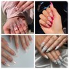 GZMAYUEN Nail Art Beads Micro Caviar for Nails, 0.3-3 mm