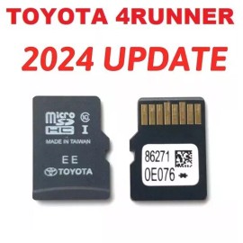 TOYOTA 4RUNNER GPS UPDATE 2024 NAVIGATION MICRO SD CARD OEM 86271 0E076 USA/CA