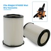 ECOMAID 2 Pack VF4000 Filter for Ridgid Vac Wet Dry