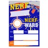 VAHATAN Dart Gun Birthday Party Invitations 20 Packs Nerf Wars