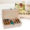 Wooden Essential Oil Storage Box 25 Compartment Storage Box Essential