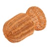 VICASKY Rattan Woven Hat Display Stand Elegant Decorative Holder for
